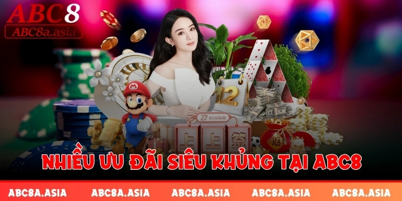 Nhiều ưu đãi siêu khủng tại ABC8